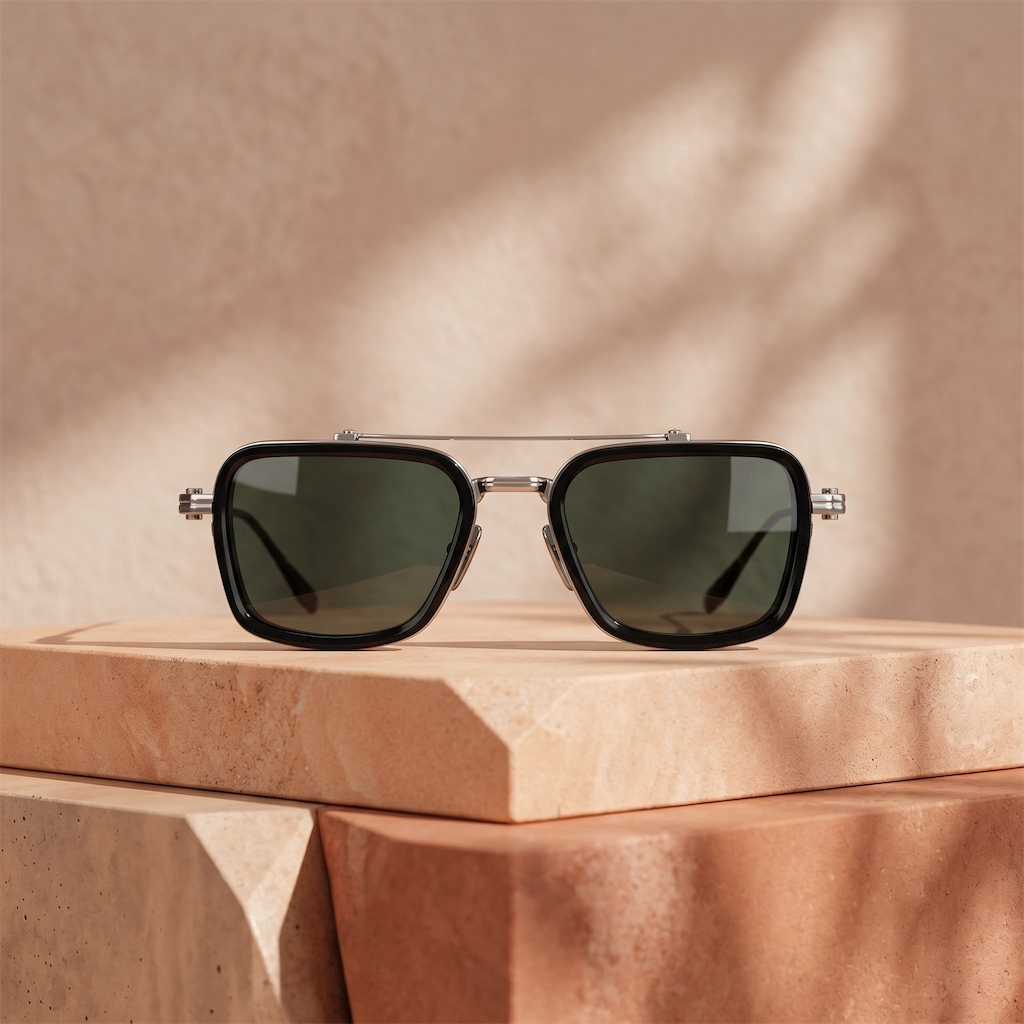 AKONI - Titanium sunglasses 3240