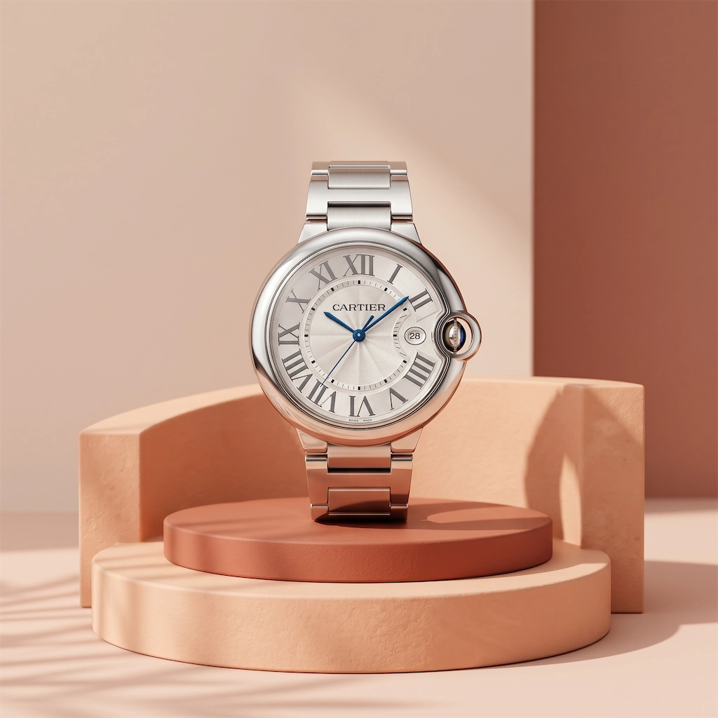 Cartier Ballon blue- women watch 2425 - Image 1