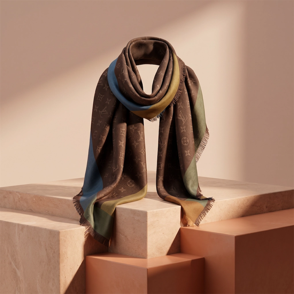 LOUIS VUITTON Scarf 174 - Image 1