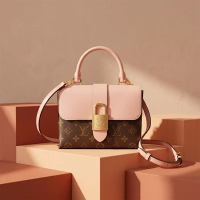 LOUIS VUITTON - Pink-Brown