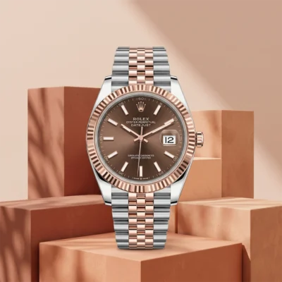 Rolex DATEJUST Brown - men