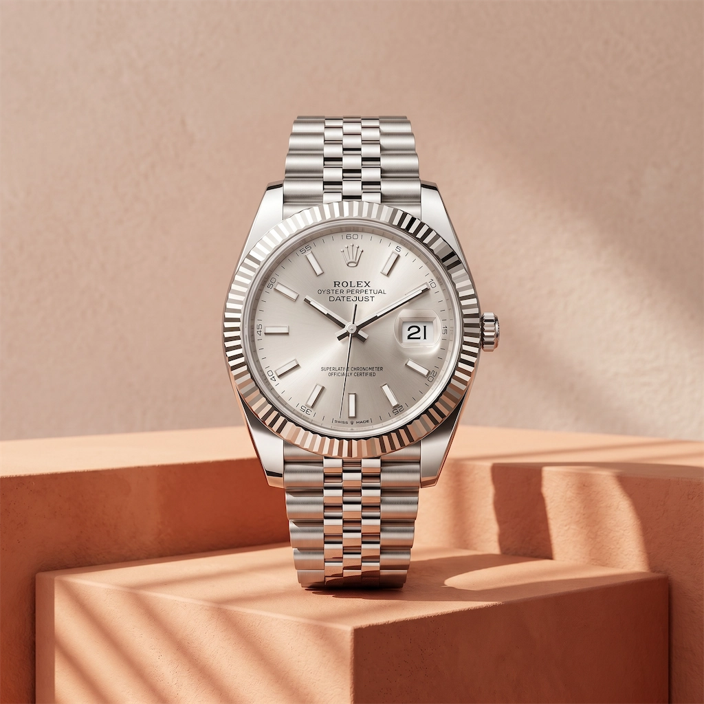 Rolex DATEJUST Off white- men